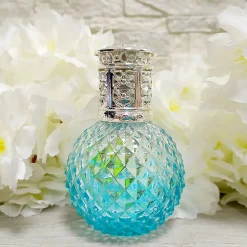 Lampe catalytique Blue Diamonds (100ml). Assainit l'environnement et élimine mauvaises odeurs et impuretés de air sans les masquer