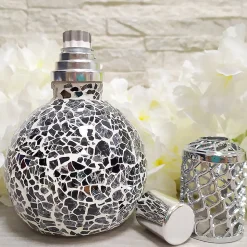 Lampe Catalytique Mosaïque Noir (200 ml). Élimine les mauvaises odeurs et les impuretés de l'air sans les masquer
