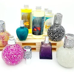 Lampe Catalytique Mosaïque Noir (200 ml). Élimine les mauvaises odeurs et les impuretés de l'air sans les masquer