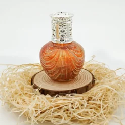 Lampe Catalytique Orange Waves (100ml). Assainit l'environnement et élimine mauvaises odeurs et impuretés de air sans les masquer