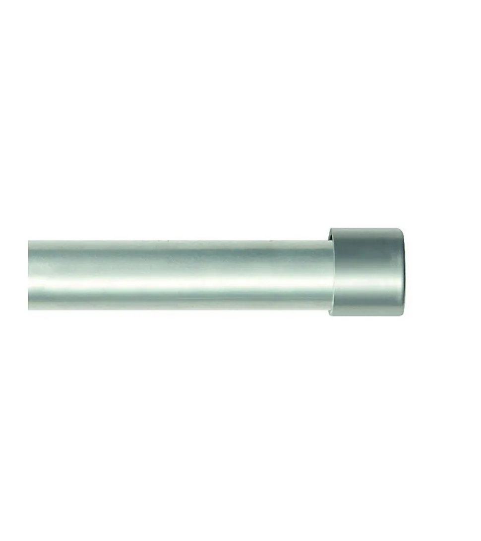 LANCASTER - Kit Tringle à Rideau Extensible diamètre 19mm - 110 à 210 cm