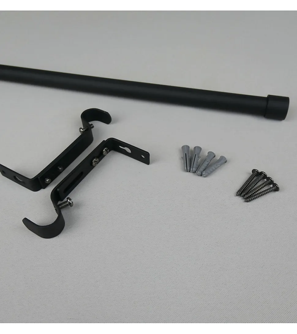 LANCASTER - Kit Tringle à Rideau Extensible diamètre 19mm - 165 à 310 cm