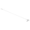 Lance rideaux Nisis 75cm blanc ⌀5mm x 75 cm