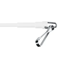 Lance rideaux Nisis 75cm blanc ⌀5mm x 75 cm