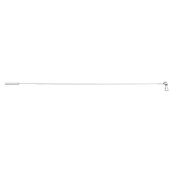 Lance rideaux Nisis 75cm blanc ⌀5mm x 75 cm