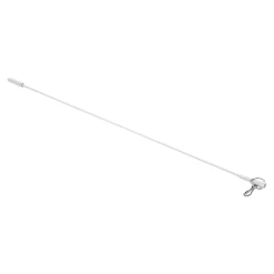 Lance rideaux Nisis 100cm blanc ⌀5mm x 100 cm