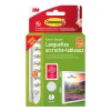 Languette adhésive accroche tableau 3M Command blanc XL - 8 paires
