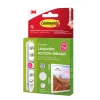 Languette adhésive accroche-tableaux grandes 3M Command max 7kg - 4 paires