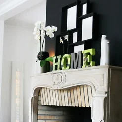 Lettres décoratives bois 