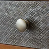 Lot 6 boutons de meuble arrondi Azereg or Ø3cm x l.3cm x h. 3cm x p.2.1cm