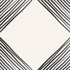 Lot 8 carreaux adhésifs décoratifs Vinyl Way Bahia Dada Art effet mosaïque noir & blanc L.20 x L.20 cm x ep.1,3 mm