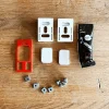 Lot 2 Fixations à coller sur Fenêtre compatible Tout Store même lourd