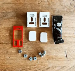Lot 2 Fixations à coller sur Fenêtre compatible Tout Store même lourd