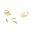 Lot de 12 attaches triangulaires 12 mm pour 3 kg - Marque Française