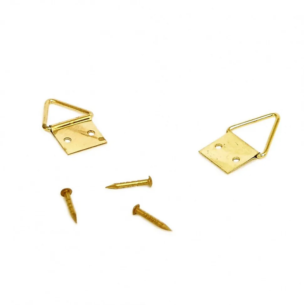Lot de 12 attaches triangulaires 12 mm pour 3 kg - Marque Française