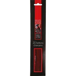 Lot de 20 bâtons d'encens - fruits rouges - Atmosphera
