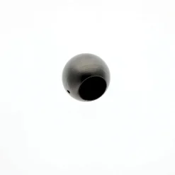 Lot de 2 Embouts Boule pour tringles à rideaux de Diam. 28mm en Carbone - BOULET