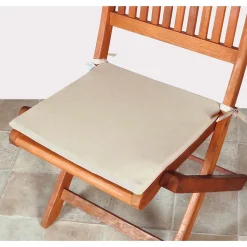 Lot de 2 galettes de chaise carrées confortables 40x40cm - Élégance et Style