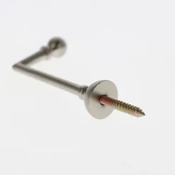 Lot de 2 Gonds Boule de 80mm en Nickel Mat pour tringles à rideaux - BOULET