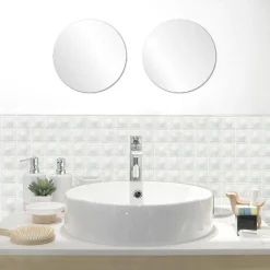 Lot de 2 Miroirs Adhésifs Ronds D40cm - 5Five