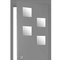 Lot de 4 Miroirs Carrés adhésifs 20x20cm - 5Five