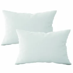 Lot de 2 oreillers, coussins de garnissage - 40 x 60 cm - Blanc - Vivezen