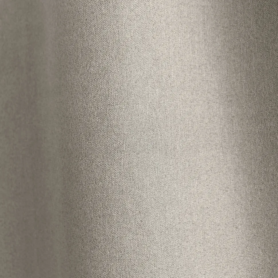 Lot de 2 Rideaux, 100% Occultant, 140x240cm, Beige, Pattes Cachées, Collection Eclipse, CMADECO