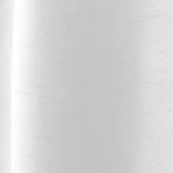 Lot de 2 rideaux obscurcissant thermique avec œillets, blanc glacier, 140x240cm, 100% polyester, collection Floppy, CMADECO