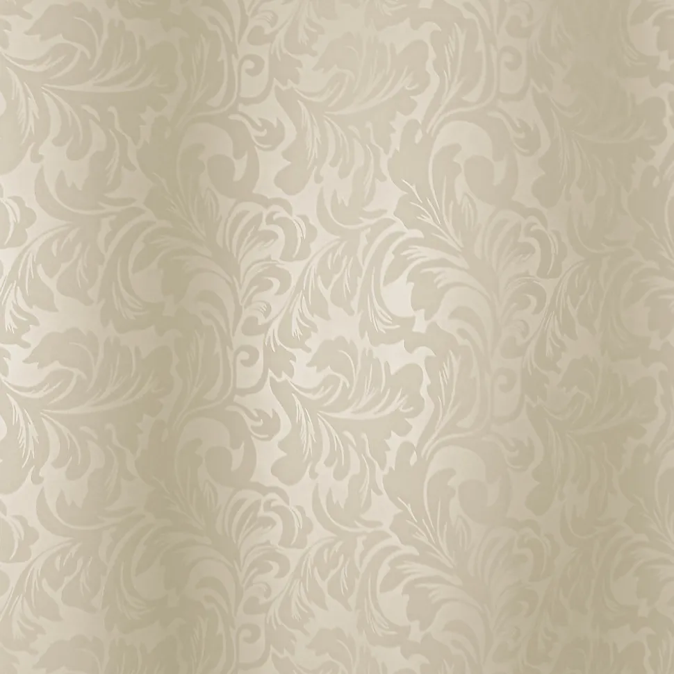 Lot de 2 rideaux occultants avec oeillets, 140x240cm, ivoire, collection Arabesque, CMADECO