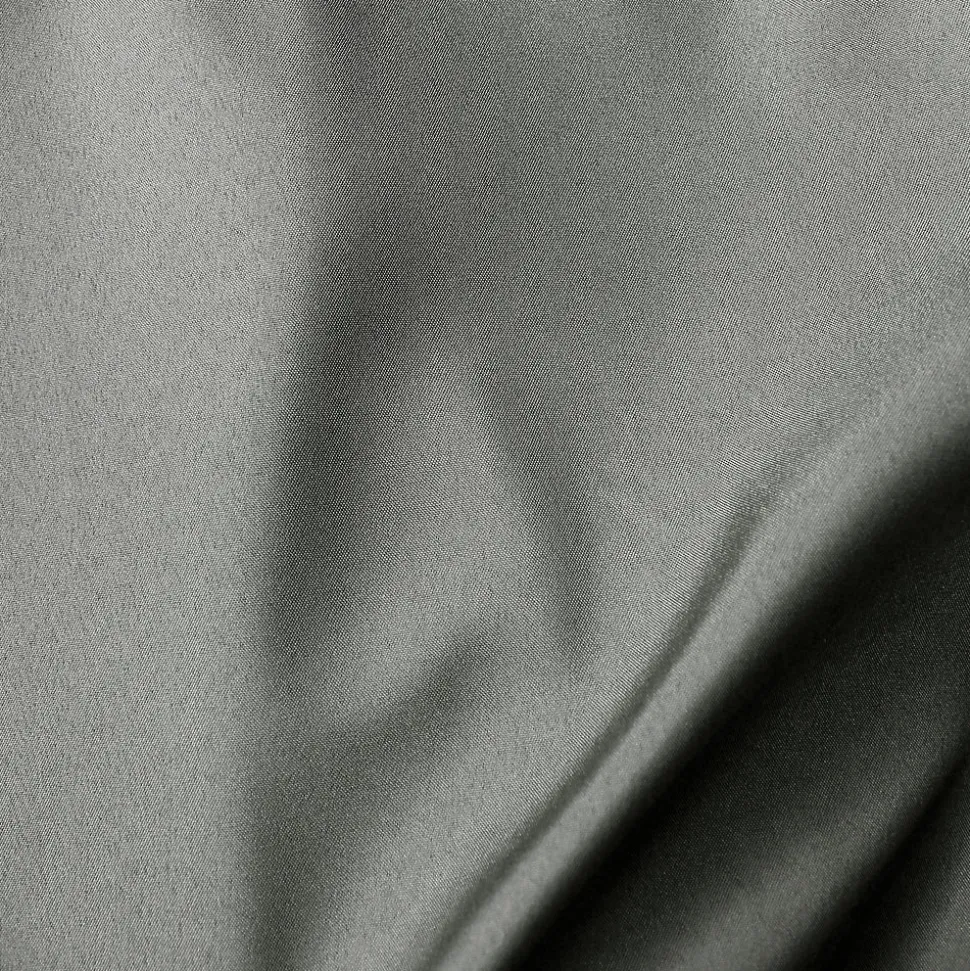 Lot de 2 rideaux thermique avec oeillets, gris, 135x240cm, collection Glacier, CMADECO