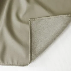 Lot de 2 rideaux thermique avec oeillets, beige naturel, 135x180cm, 100% polyester, collection Glacier, CMADECO