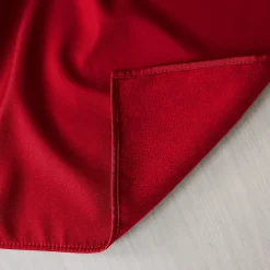 Lot de 2 rideaux thermique avec oeillets, rouge, 140x180cm, 100% polyester, collection Glacier, CMADECO