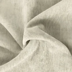 Lot de 2 Rideaux Thermique avec Œillets, Ecru, Grande Hauteur, 140x260cm, Velours, Collection Velvet, CMADECO
