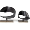 Lot de 2 sculptures décoratives en métal