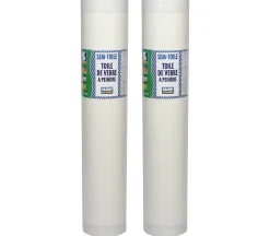 Lot de 2 toiles de verre Semin - motif chevron - rouleau 50 x 1 m