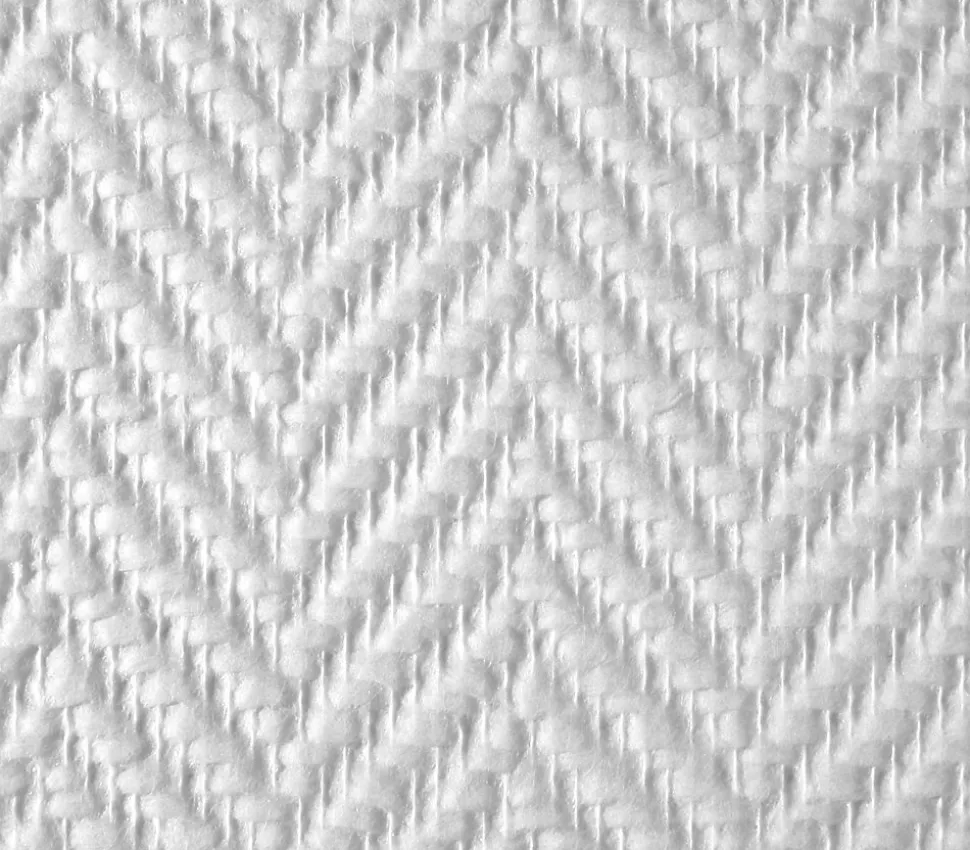 Lot de 2 toiles de verre Semin - motif chevron - rouleau 50 x 1 m