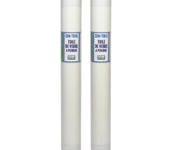 Lot de 2 toiles de verre Semin - motif plafond - rouleau 50 x 1 m