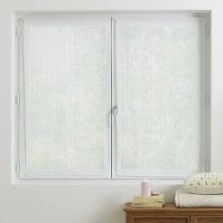 Lot de 2 voilages Anissa - blanc 60x120 cm - Atmosphera