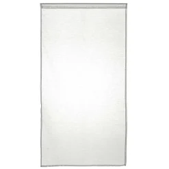 Lot de 2 voilages blanc en polyester Moly