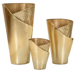 Lot PorteVase Flosty Lot de 3 pièces Dimensions 39x42x75 32x32x55 25x25x35 cm