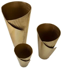 Lot PorteVase Flosty Lot de 3 pièces Dimensions 39x42x75 32x32x55 25x25x35 cm