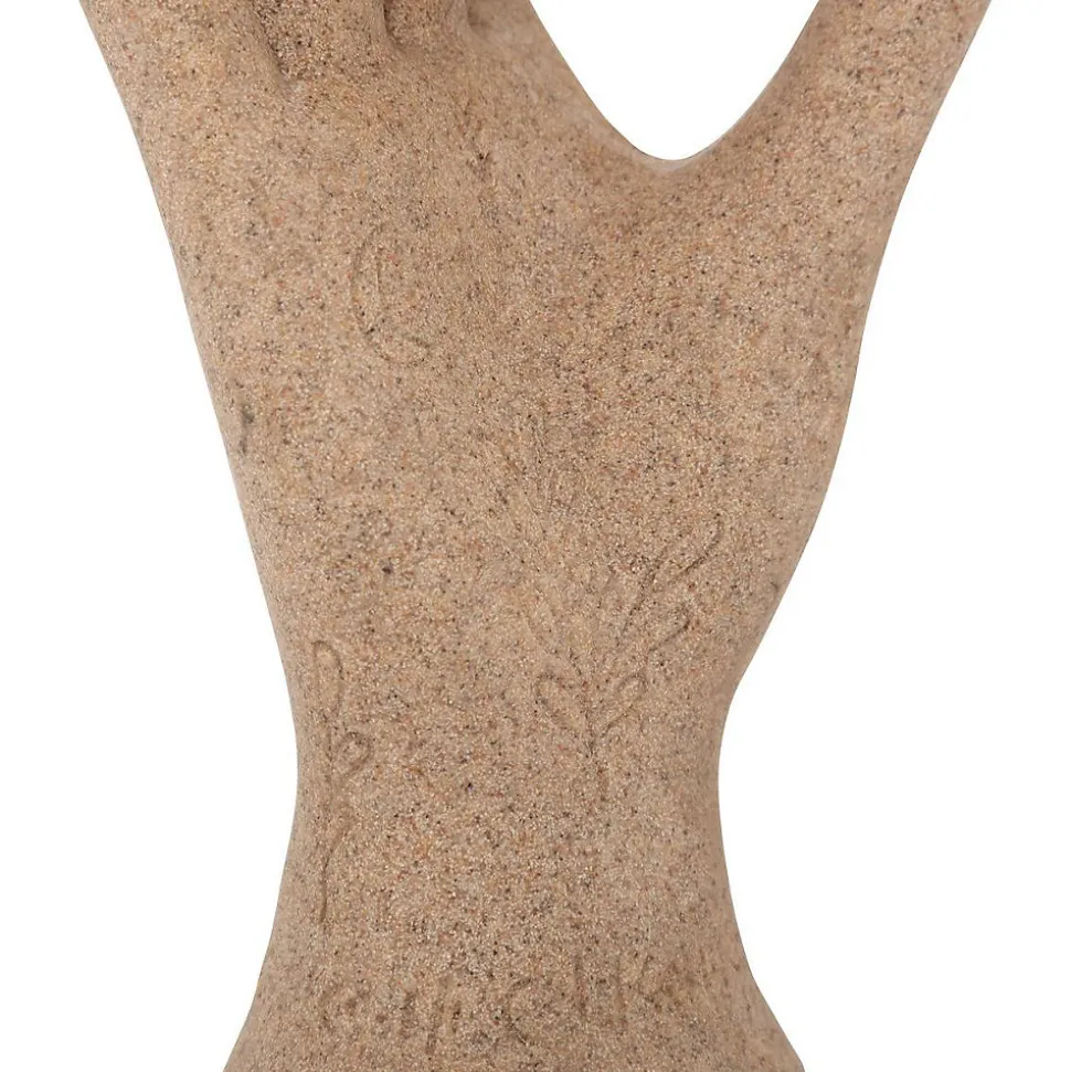 Main déco Samina H.21cm résine assorti- Multicolore- Atmosphera
