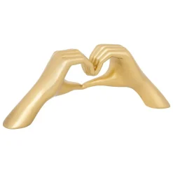 Mains cœur déco Amy l.31cm résine - Atmosphera