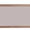 MALEA - Meuble de chambre - Miroir mural en mélaminé coloris chêne. L-H-P: 90 - 64 - 4 cm
