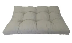 Matelas coussin palette Easy for life marron taupe L.120 x l. 80 x ep.10 cm