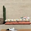 Matelas de sol uni terracotta L.120 x l.60 x ep.5cm Ornami