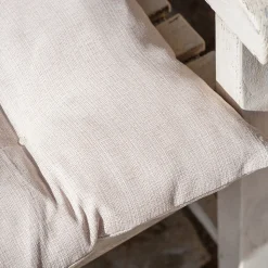 Matelas extérieur capitonné haute résistance FERRET (60x120 cm - Naturel)