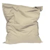 Maxi coussin Big-Bag uni beige 140 x 120 cm Easy Life