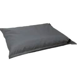 Maxi coussin Big-Bag uni gris 140 x 120 cm Easy Life