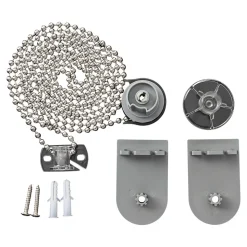 Mécanisme pour store enrouleur Nisis métal gris argenté Ø25mm GoodHome